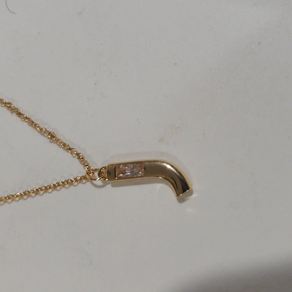 Elegant Gold-Tone Layered Initial Necklace, Stylish Personalized Women's Jewelry - Picture 6 of 10